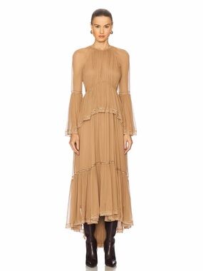 zimmermann cutout knotted linen midi dress Buy ZIMMERMANN Cutout Knotted Linen Midi Dress